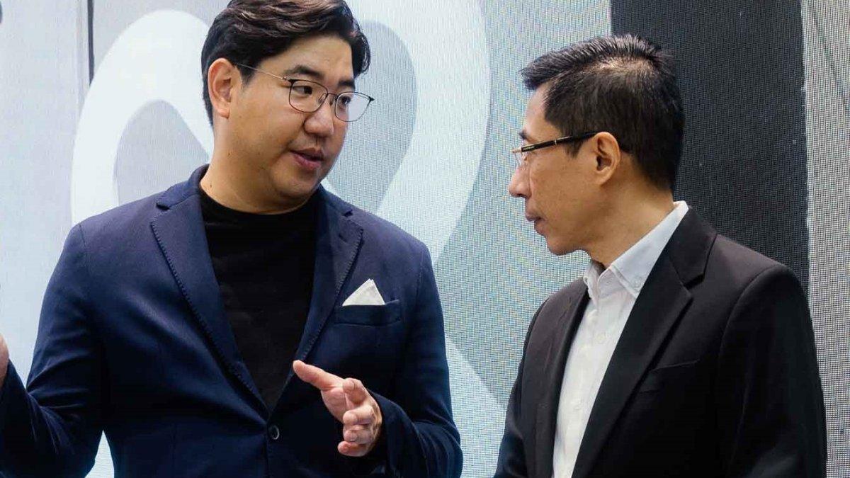 CEO Pomelo Fashion, David Jou dalam pembukaan Runway Flagship Store terbaru di EmSphere, Bangkok, Thailand