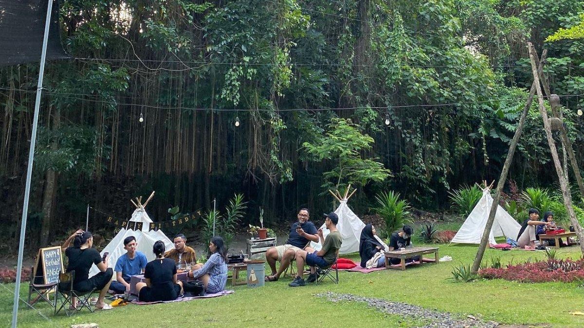Camp Grill Coffe & Nature, satu kedai kopi hits di Sleman, Jogja.