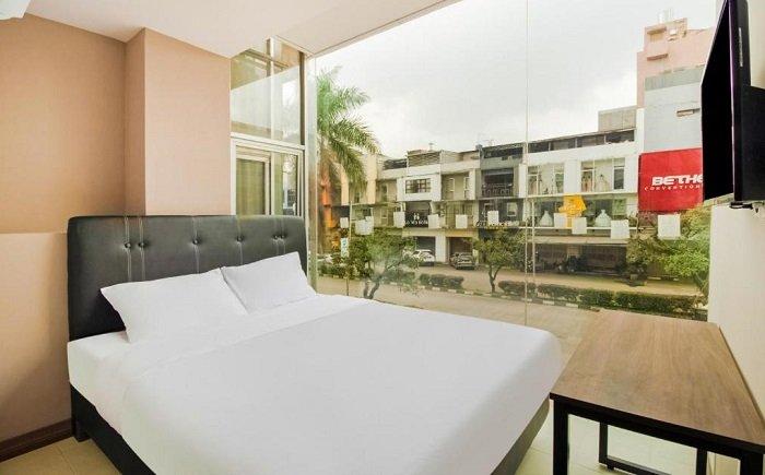 Collection O Sentra Paskal, rekomendasi hotel murah di Bandung yang bisa menjadi tempat pilihan untuk menginap.
