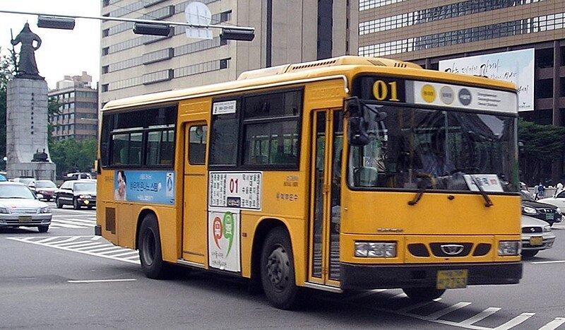 Bus Kota Seoul Korea Selatan