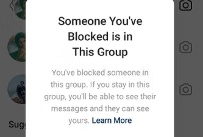 Cek seseorang yang memblokirmu lewat Obrolan Grup.