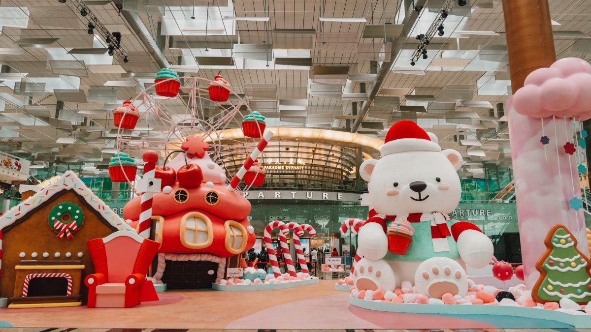 Changi Festive Village, satu event Natal 2023 terbaik di Singapura.
