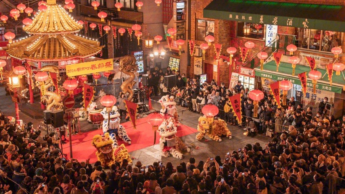 Chinatown Nankinmachi, satu tempat wisata terbaik di Kobe Jepang.