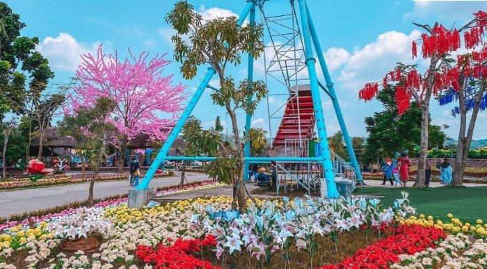 Cikao Park, tempat wisata kids friendly di Purwakarta, Jawa Barat.