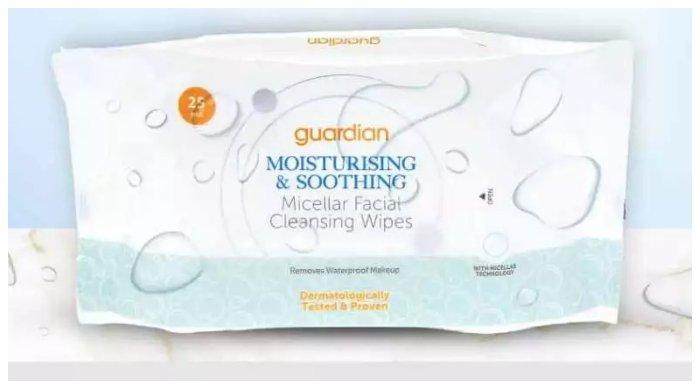 Cleansing wipes terbaik, produk dari Guardian