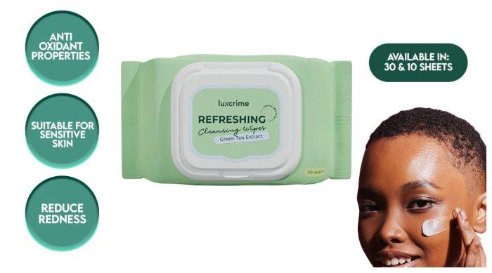 Cleansing wipes terbaik, produk dari Luxcrime