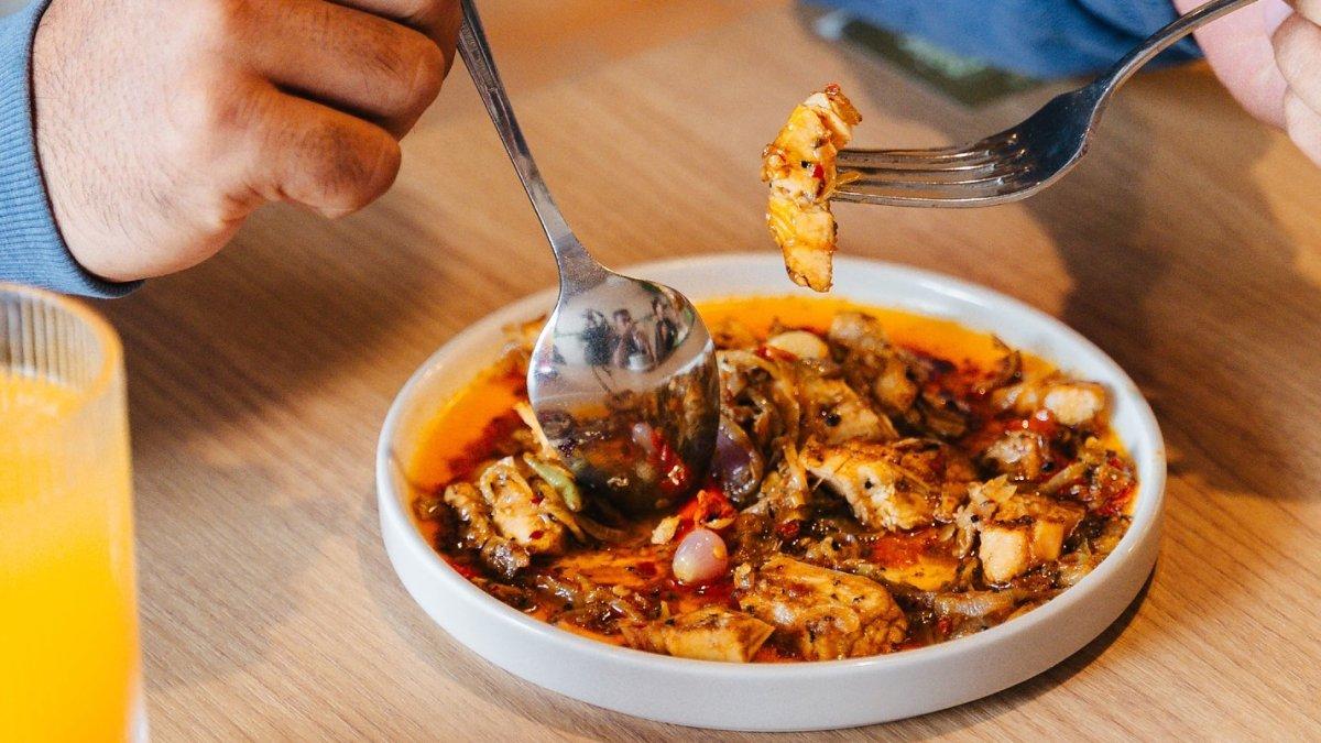 Corleone Cafe, satu tempat makan di Pekalongan, Jawa Tengah, Sabtu (1/2/2025)