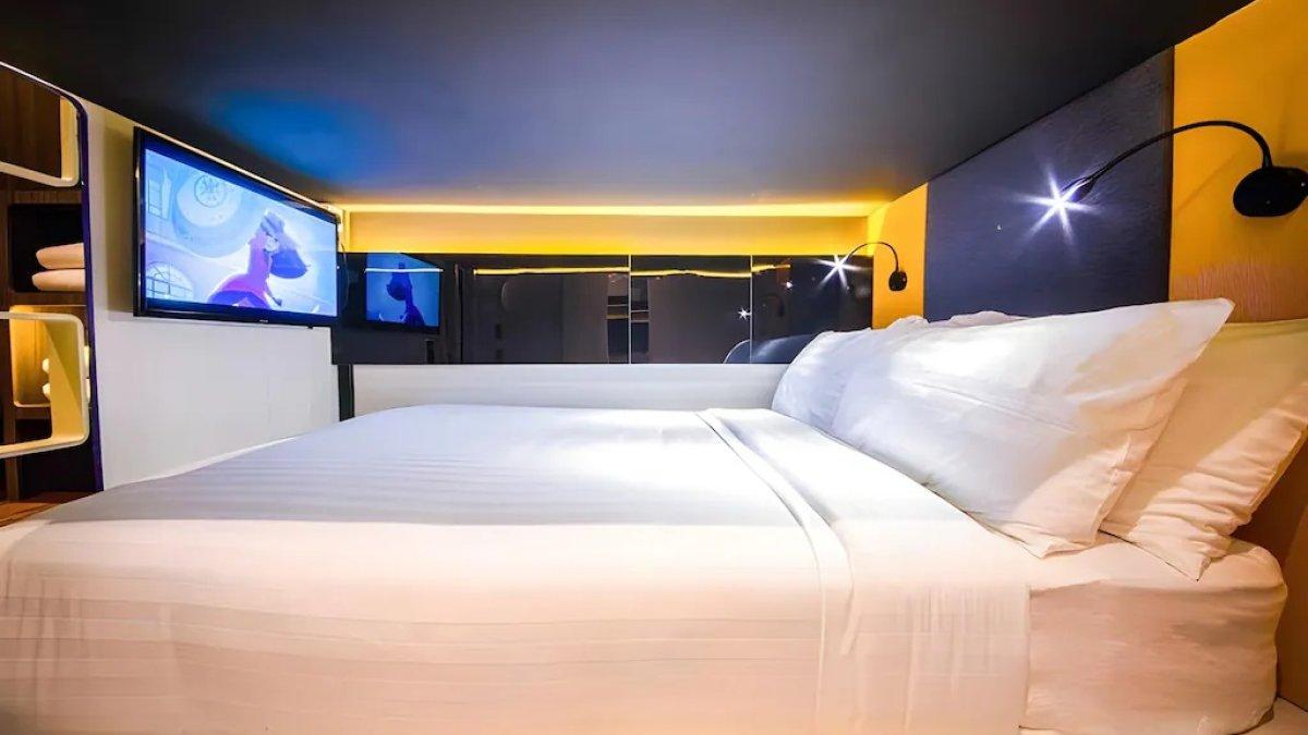 Cube Boutique Capsule Hotel @ Chinatown di Singapura.