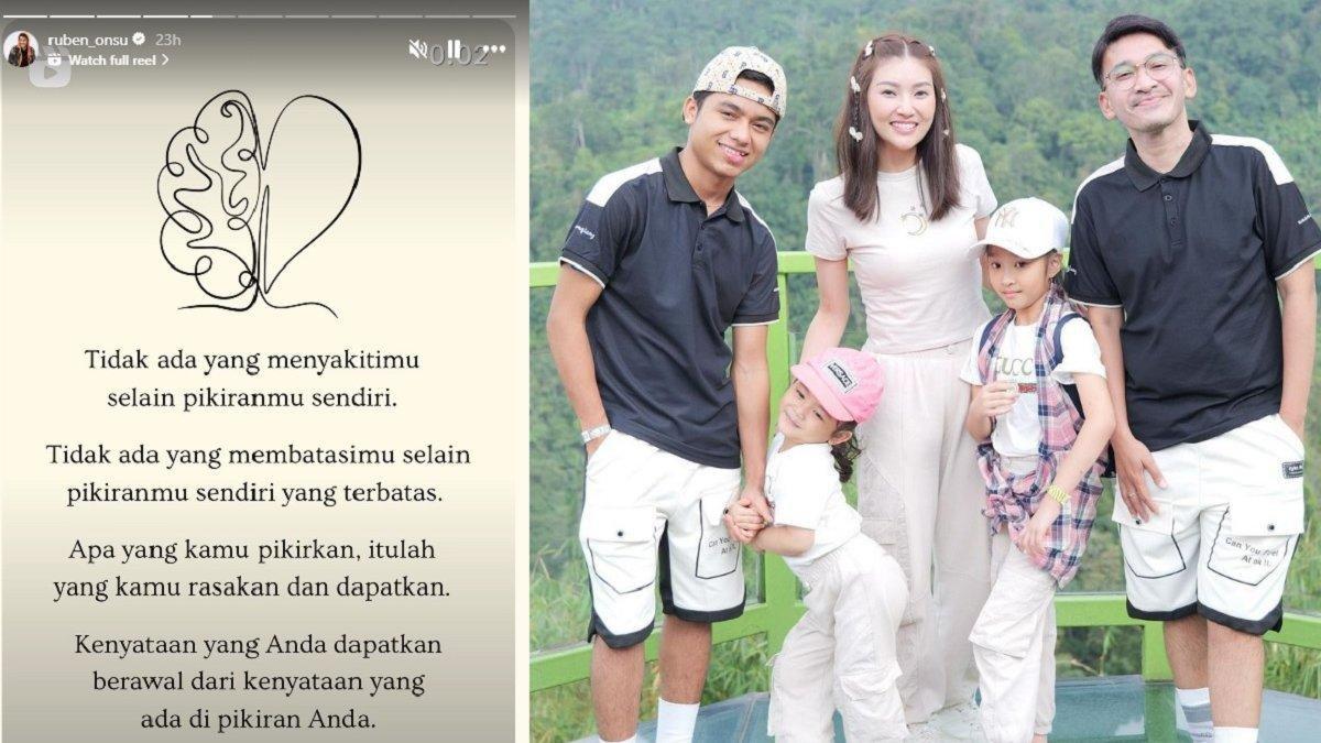 Curhatan Ruben Onsu setelah gugat cerai Sarwendah.