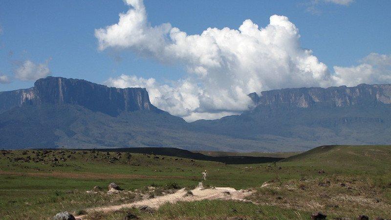 Dataran Tinggi Guyana, satu pegunungan tertua di dunia.