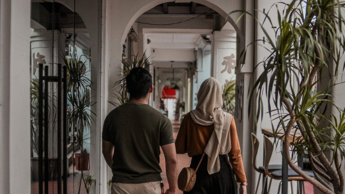 Wisatawan yang liburan ke Singapura.