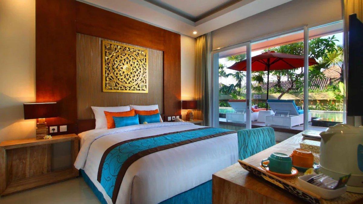 Destiny Boutique Hotel, satu hotel bintang 3 dekat Pantai Seminyak Bali mulai Rp 200 ribuan.