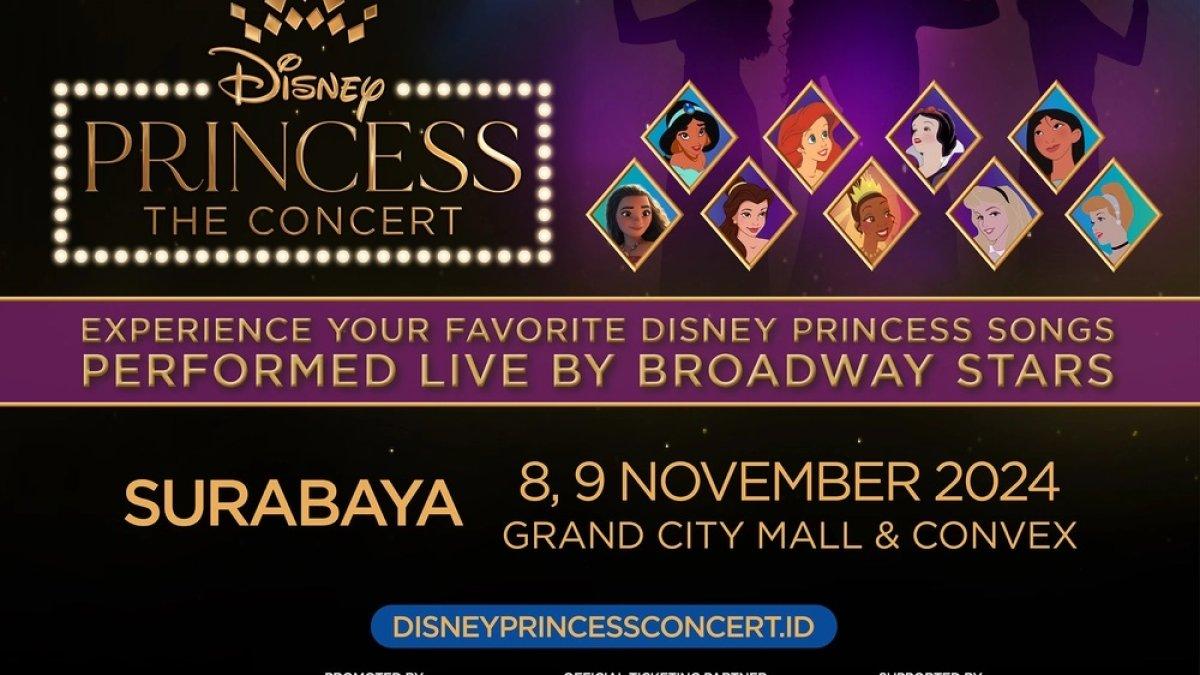 Disney Princess The Concert di Surabaya Jawa Timur