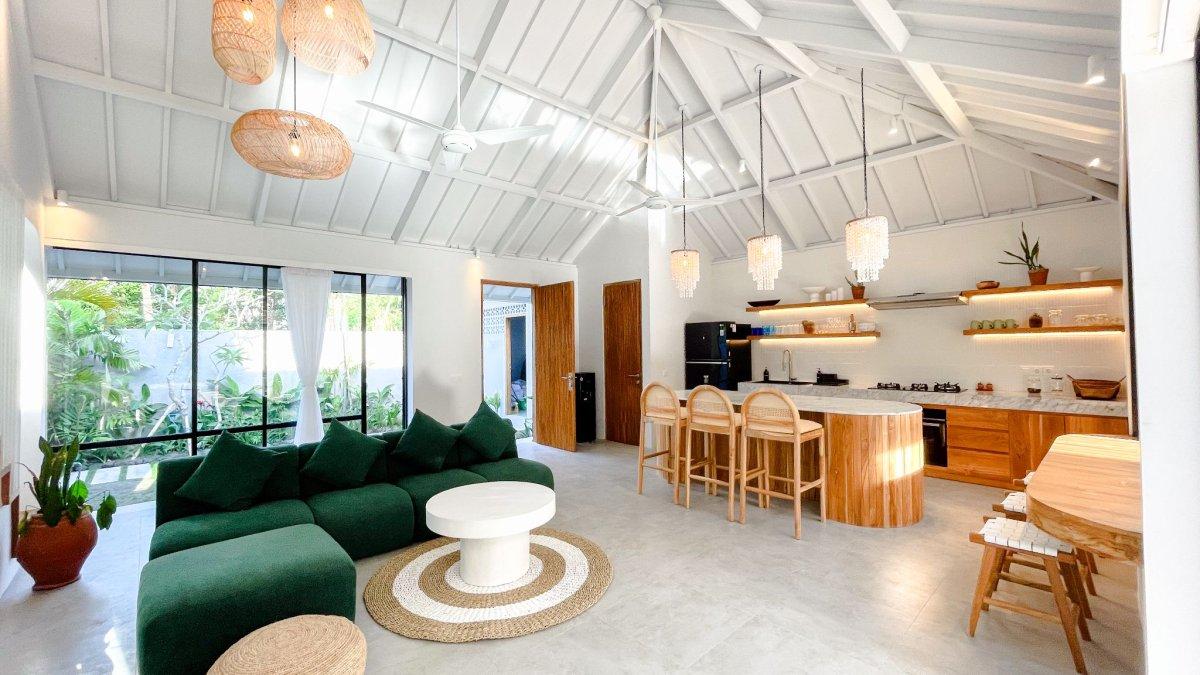 Dos Palmas Villa, satu penginapan Airbnb terbaik sekitar Mandalika Nusa Tenggara Barat.