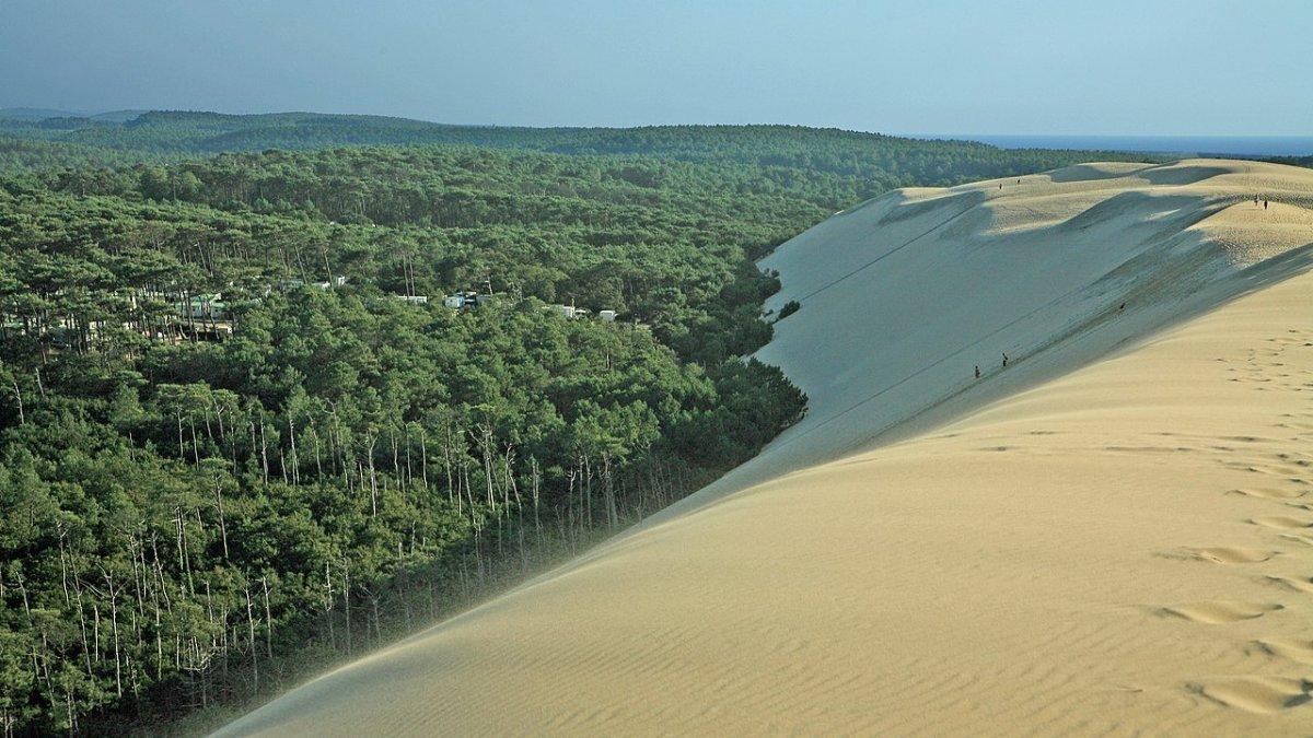 Dune of Pilat, satu bukit pasir yang unik di dunia.