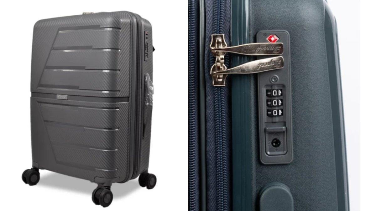 Dupont PP Anti Theft Zipper dan Expander dan TSA Size 28 Inch, satu koper hardcase 28 inch terbaik yang cocok untuk kamu bawa traveling, Selasa (4/2/2025)