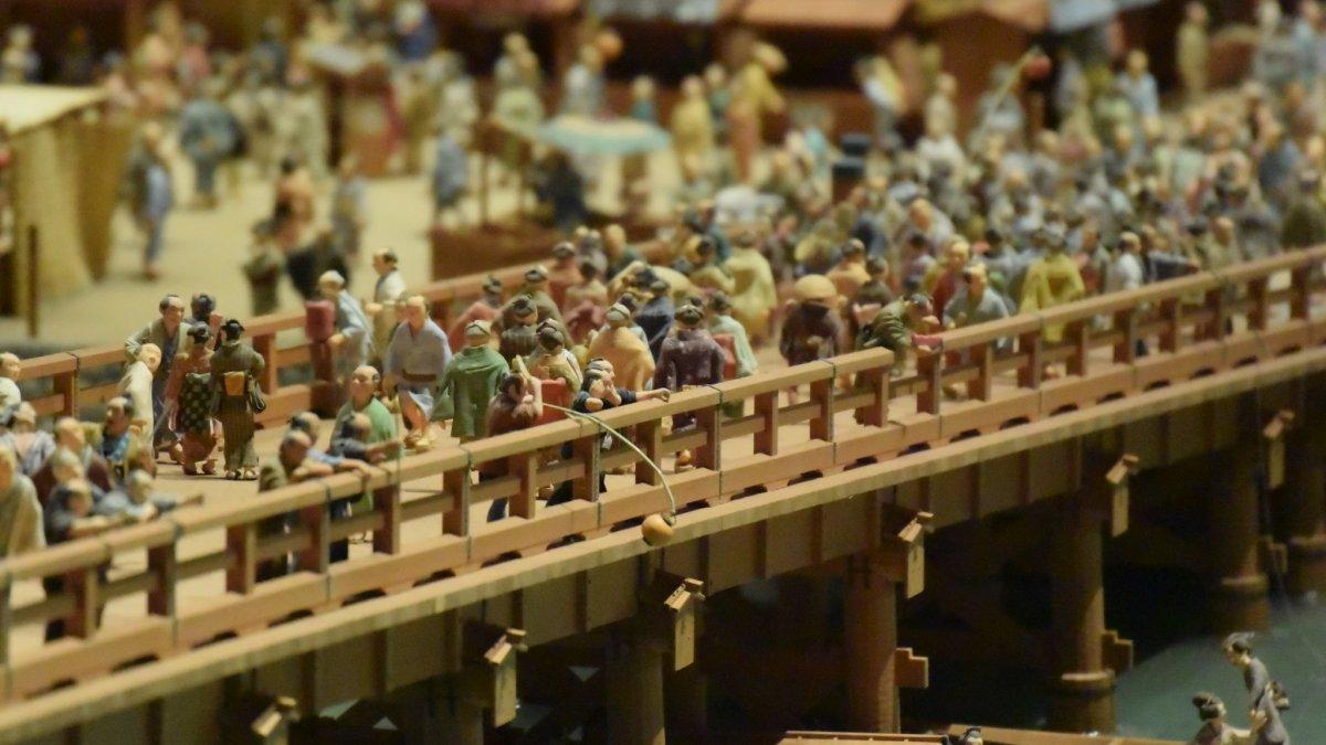Edo-Tokyo Museum, satu tempat wisata terbaik di Sumida Tokyo Jepang.