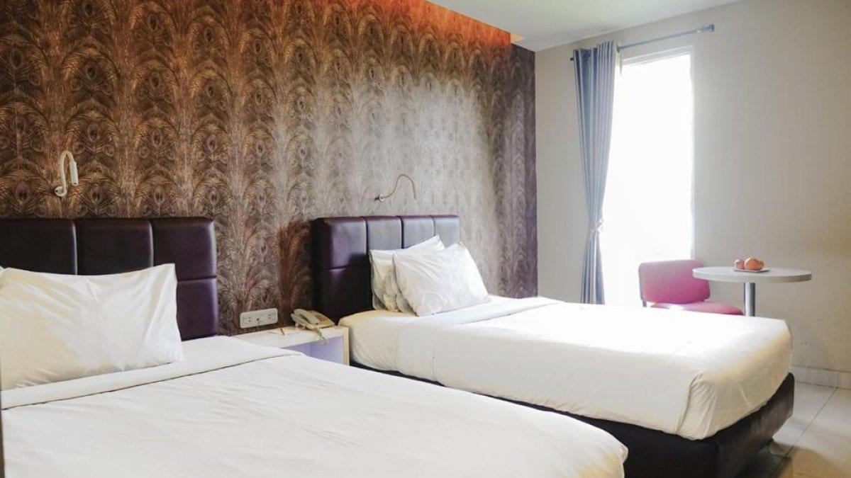 Ilustrasi tipe kamar yang ada di Empress Hotel Makassar City Center by LIFE