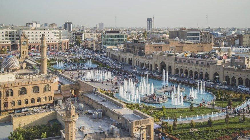 Erbil Bazzar City Center, Kurdistan, Irak.