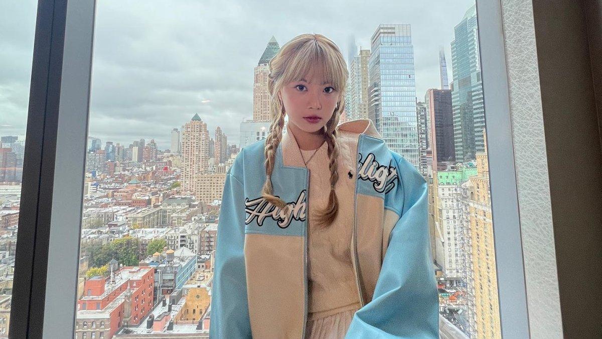 Eunchae, member termuda dari Le Sserafim