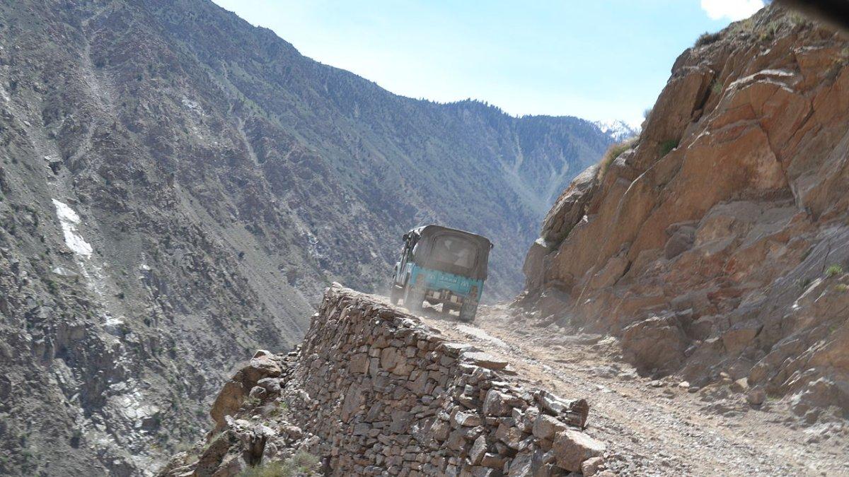 Fairy Meadows Road, satu jalan paling berbahaya di dunia.