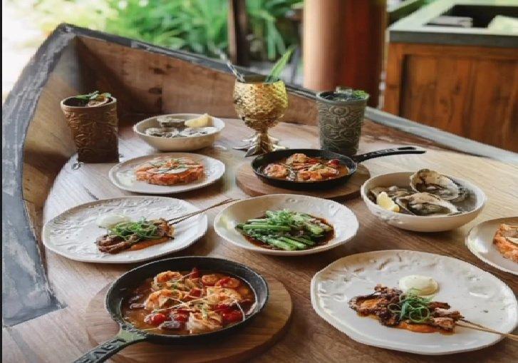 Fisherman's Club, rekomendasi salah satu restoran seafood di Denpasar. (Instagram/fishermanclubsanur)