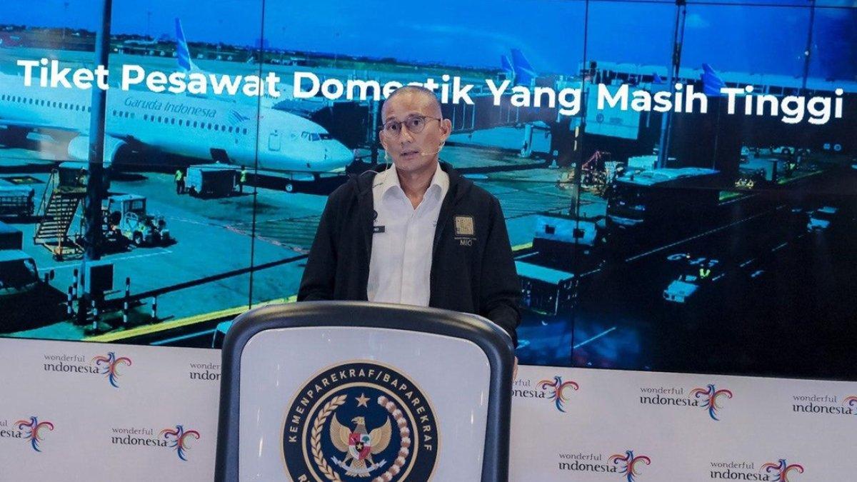 Menparekraf Sandiaga Uno.