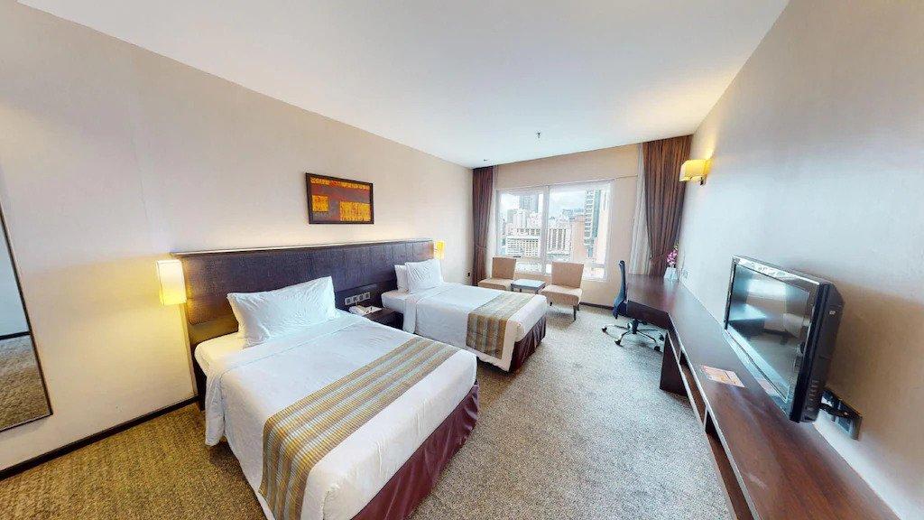 Ilustrasi tipe kamar di Furama Hotel Bukit Bintang