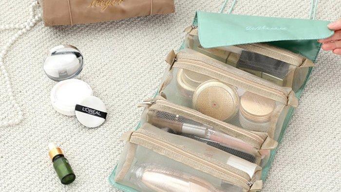 Gambar Dejavu Tas Makeup Lipat