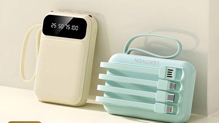 Gambar HZSUM LENTIVEN PowerBank 20000mAh Mini.