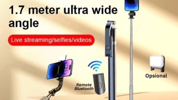 Gambar INONE Selfie Stick Tripod A31 360°