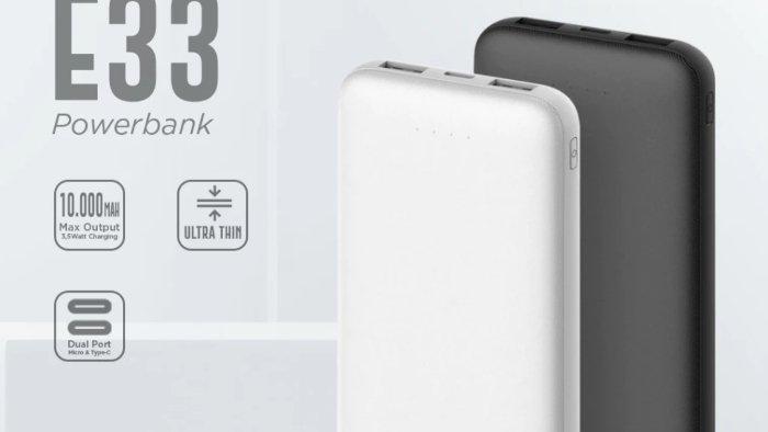 Gambar KiiP E33 Power Bank Slim.