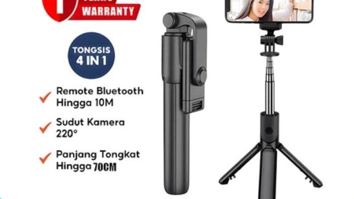 Gambar Salys Lentiven Tongsis Bluetooth Selfie