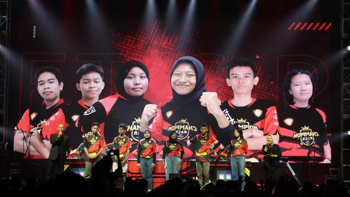 Ganesha Operation yang menggelar The Champion Race.