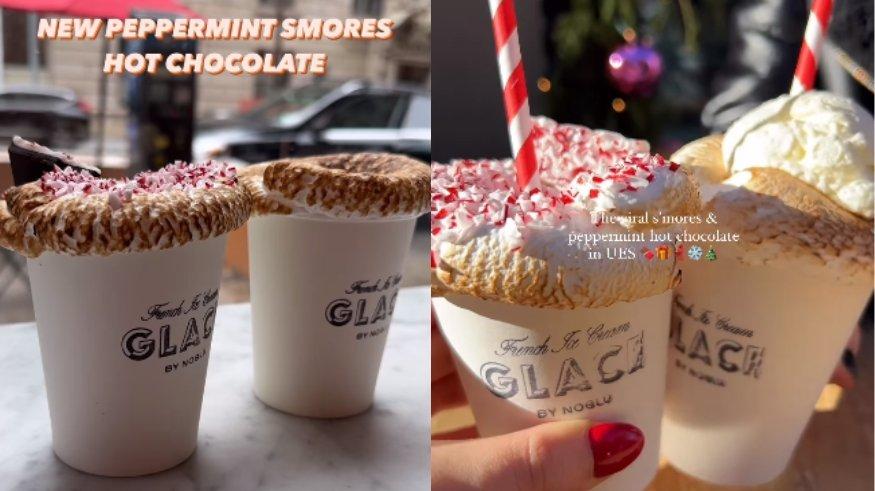 Minuman cokelat panas Glace by Noglu.
