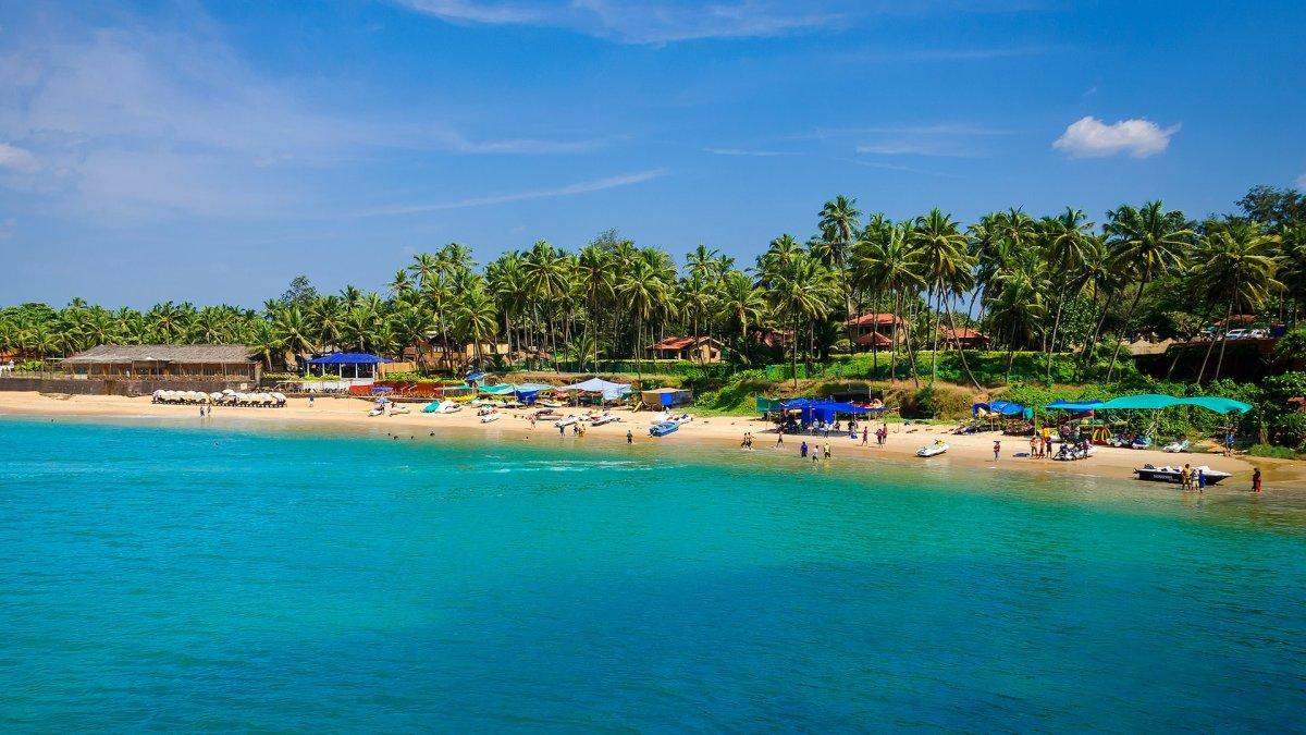 Goa, satu tempat ramah turis di India.