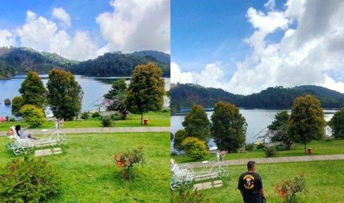 Pengunjung yang datang ke Goba Molunow, Kabupaten Boltim.