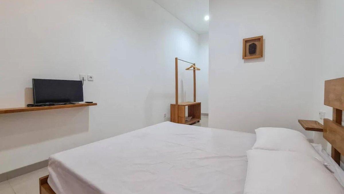 Ilustrasi tipe kamar yang ada di Graha Martadinata Syariah Mitra RedDoorz