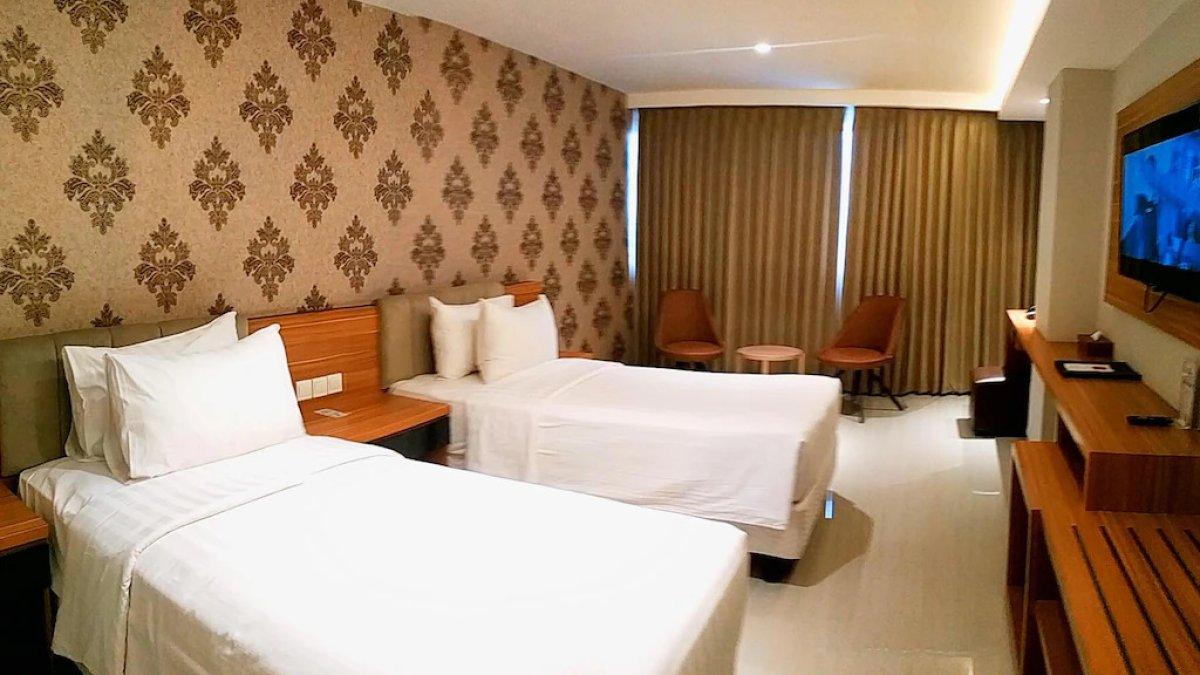 Ilustrasi tipe kamar yang ada di Grand Metro Hotel Tasikmalaya