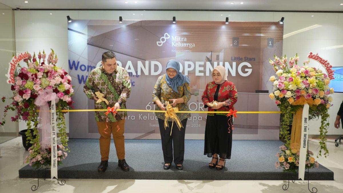 Grand Opening Poliklinik diadakan pada Selasa, 10 September 2024 di lokasi Poliklinik Mitra Keluarga Kelapa Gading.