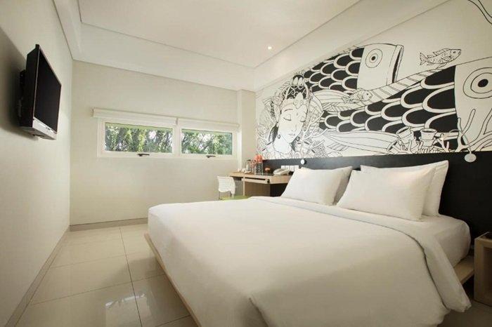 Grandmas Plus Hotel Airport, satu hotel bintang 3 terbaik di Kuta Bali buat diinapi.