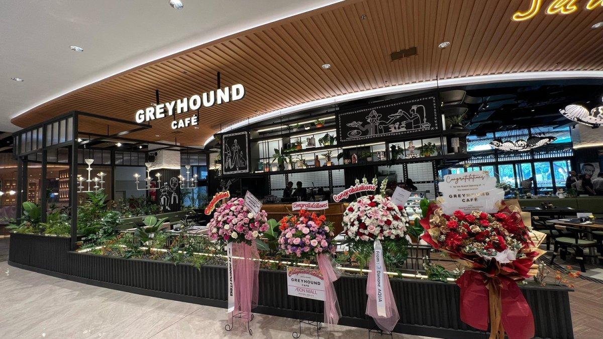 Greyhound Café membuka cabang ke-5 di AEON Mall BSD City, Tangerang Selatan.