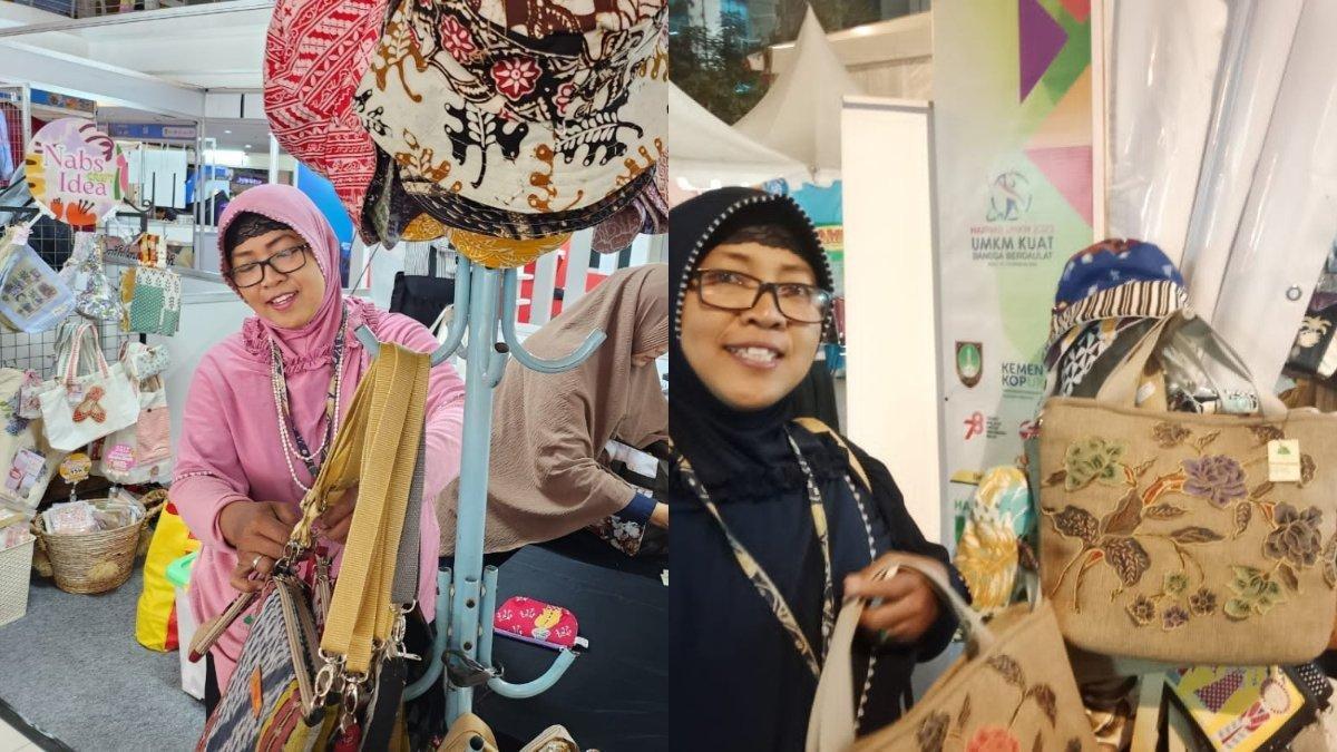 Griya NA Mengembangkan Kreativitas Mulai dari Jahitan ke Tas Lukis.
