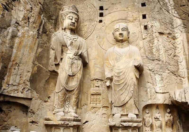 Gua Mogao, satu tempat wisata terbaik di Tiongkok.