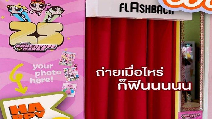 Flashback, salah satu stan foto populer di photo booth Gump's Ari.