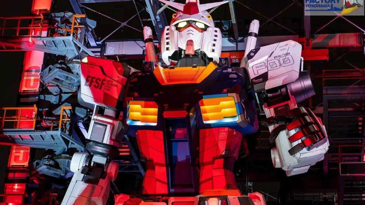Gundam Factory Yokohama, satu tempat wisata populer di Tokyo Jepang yang bakal ditutup tahun 2024.
