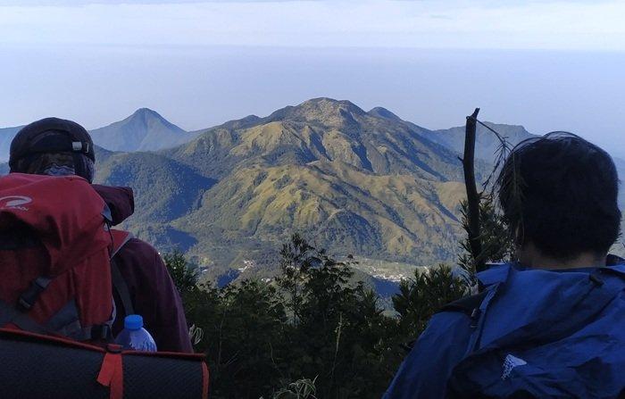 PENDAKIAN GUNUNG LAWU - Panorama menawan yang terlihat dari jalur pendakian Gunung Lawu, Jumat (28/2/2025). Traveler yang ingin mendaki Gunung Lawu, bisa menyimak itinerary 2 hari 1 malam dengan bujet Rp 210 ribuan per orang yang telah dirangkum TribunTravel berikut.
