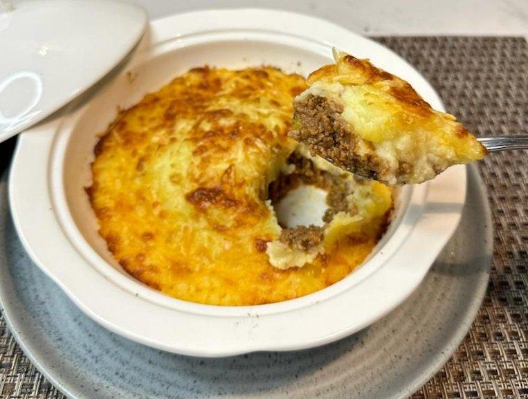 Hachis Parmentier, satu menu baru dari Marjolaine French Bistro, restoran hits di Jakarta Selatan.