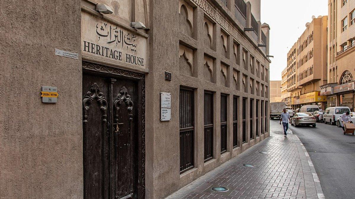 Heritage House di Al Ras, Dubai, Sabtu (1/2/2025)