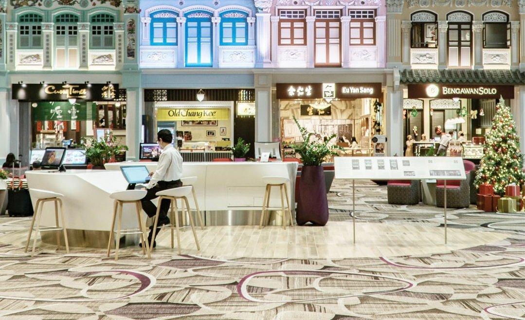 Heritage Zone di Bandara Changi Singapura